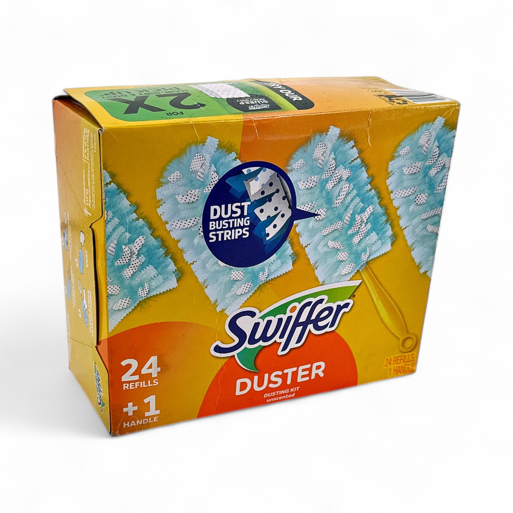 Swiffer Duster Bundle, 1 Handle + 24 Refills