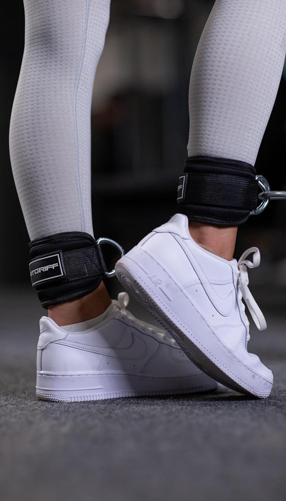 "2 pcs Ankle Strap for Cable Machine Professional Kickback Ankle Strap for Glute