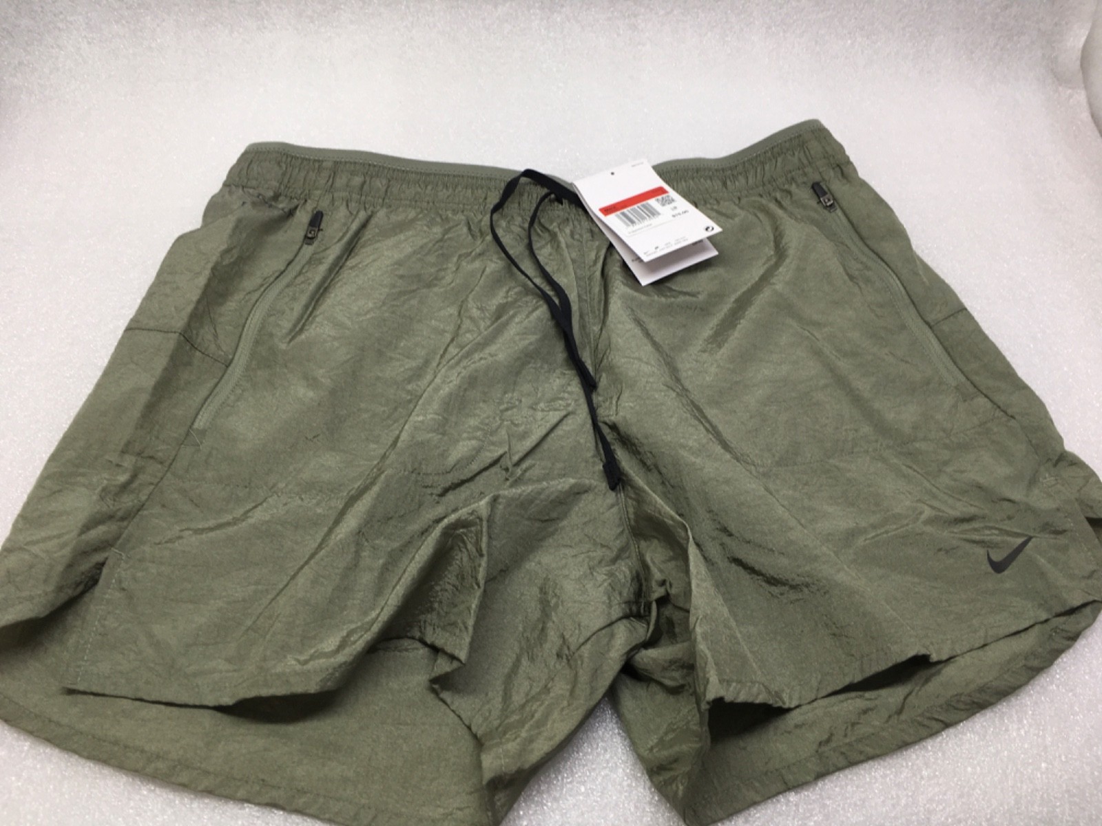 NEW MENS Sz L NIKE STRIDE RUNNING DIVISION 5" Dri-FIT SHORTS FN3391-053 MSRP $75