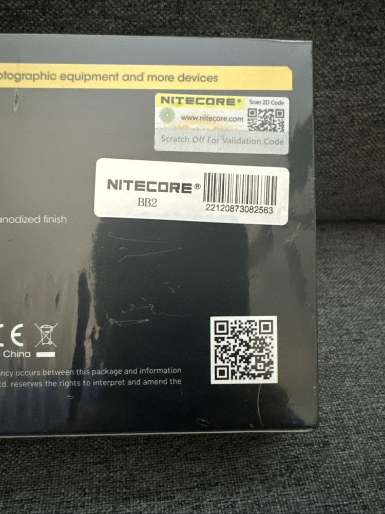 Nitecore BB21 Rechargeable Air Duster for Cameras and Electronics