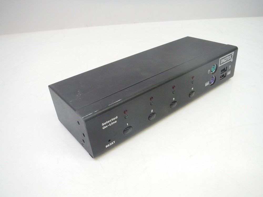 DIGITUS DC-12202-1 KVM Switch For USB & PS/2 Consoles