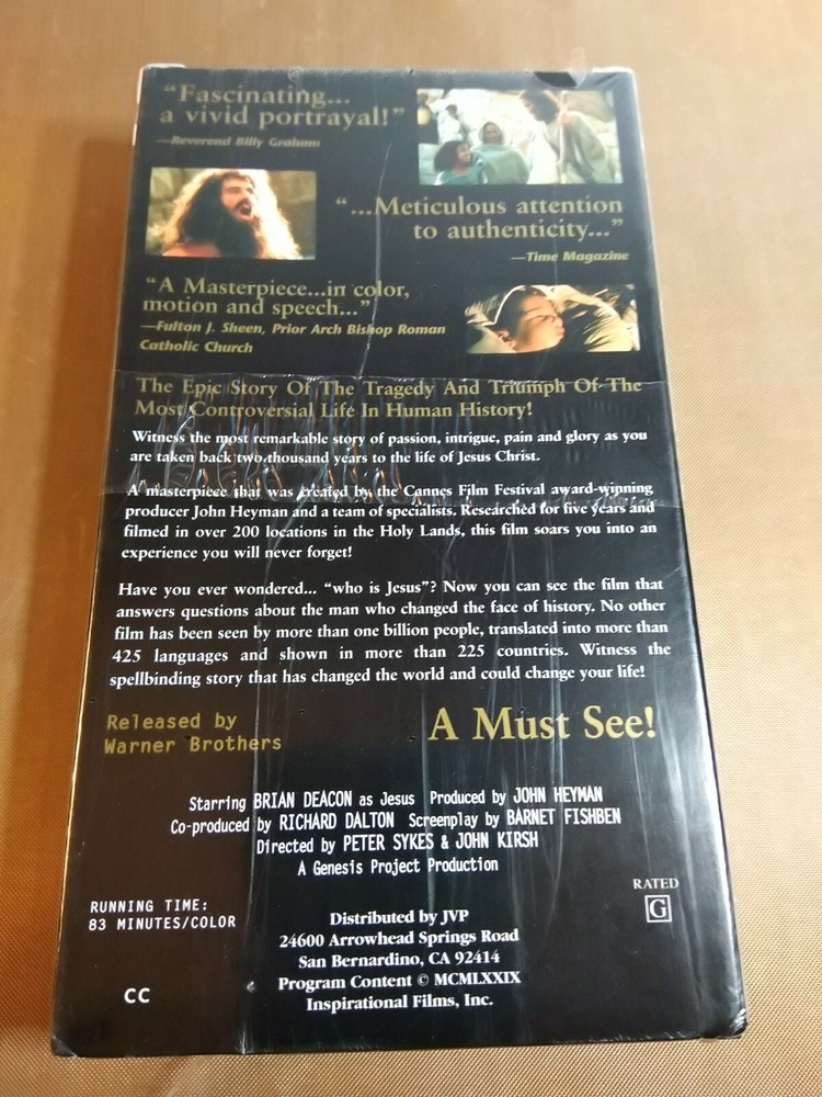 Jesus (VHS) Brian Deacon
