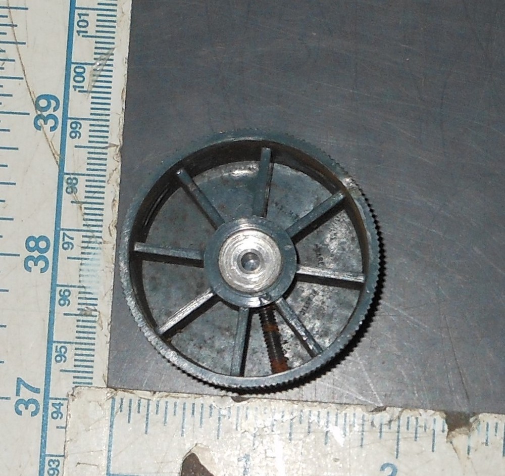 Blue Radio Knob
