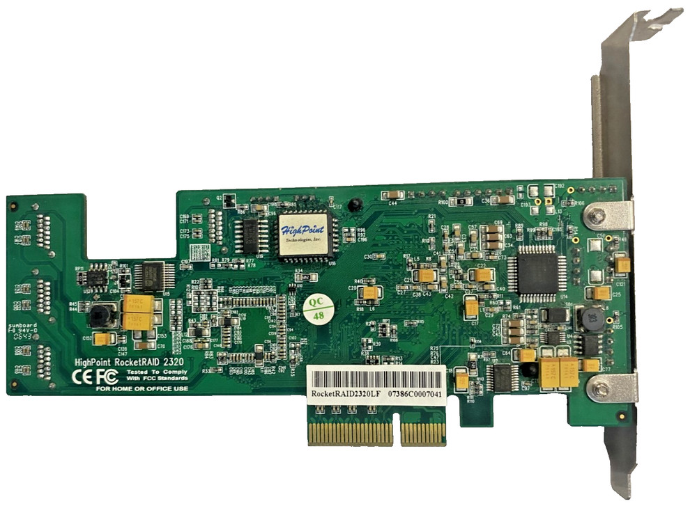 HighPoint RocketRaid 2320 8 Channel PCI Express SATA II Raid Controller