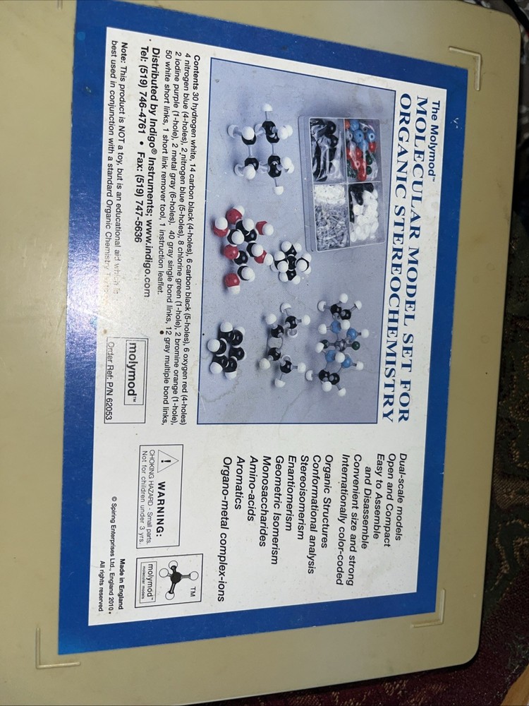 Molecular Model Set for Organic Chemistry