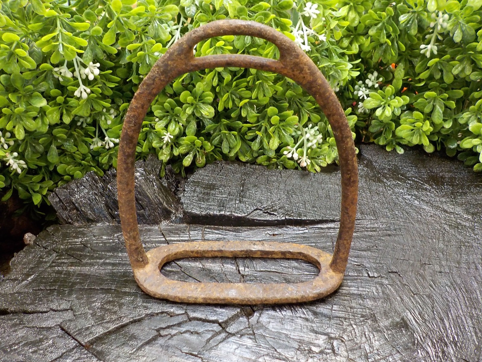 Old Rare Vintage Antique Civil War Relic Confederate Calvary Iron Stirrup