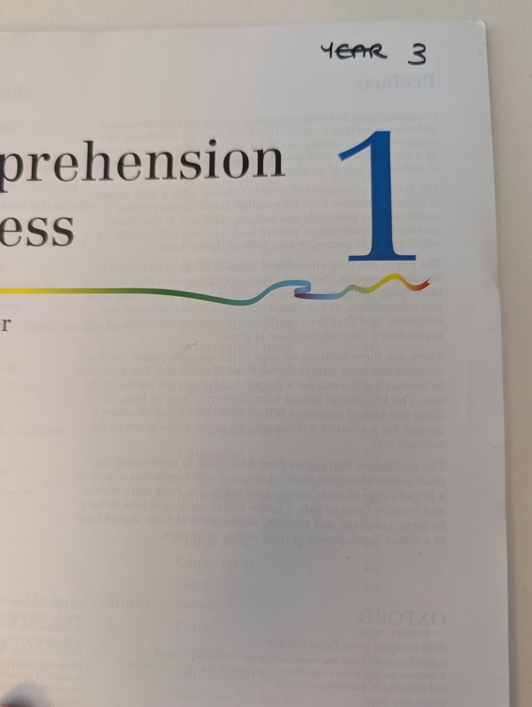 Comprehension Success: Level 1: James Driver (B29)