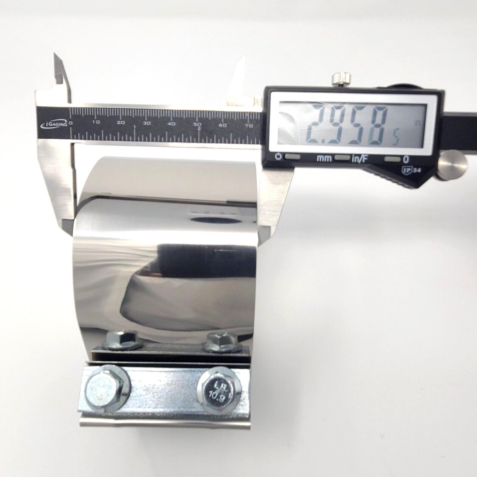 4" Butt Joint Band Exhaust Clamp Sleeve Coupler T304 Quality Stainless Steel x 1