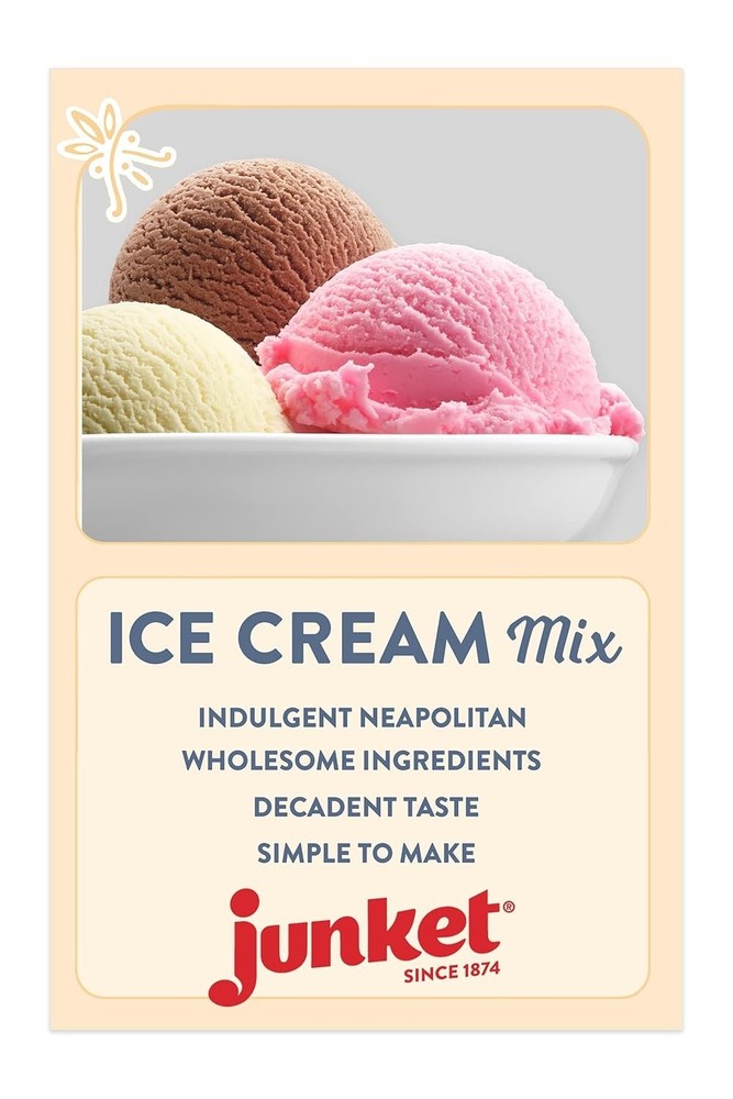 Ice Cream Mix Bundle - 2 Vanilla, 2 Chocolate, 2 Strawberry 6 Total