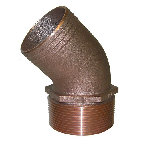 Groco Brz Pipe/Hose-45 2" PTHD-2000