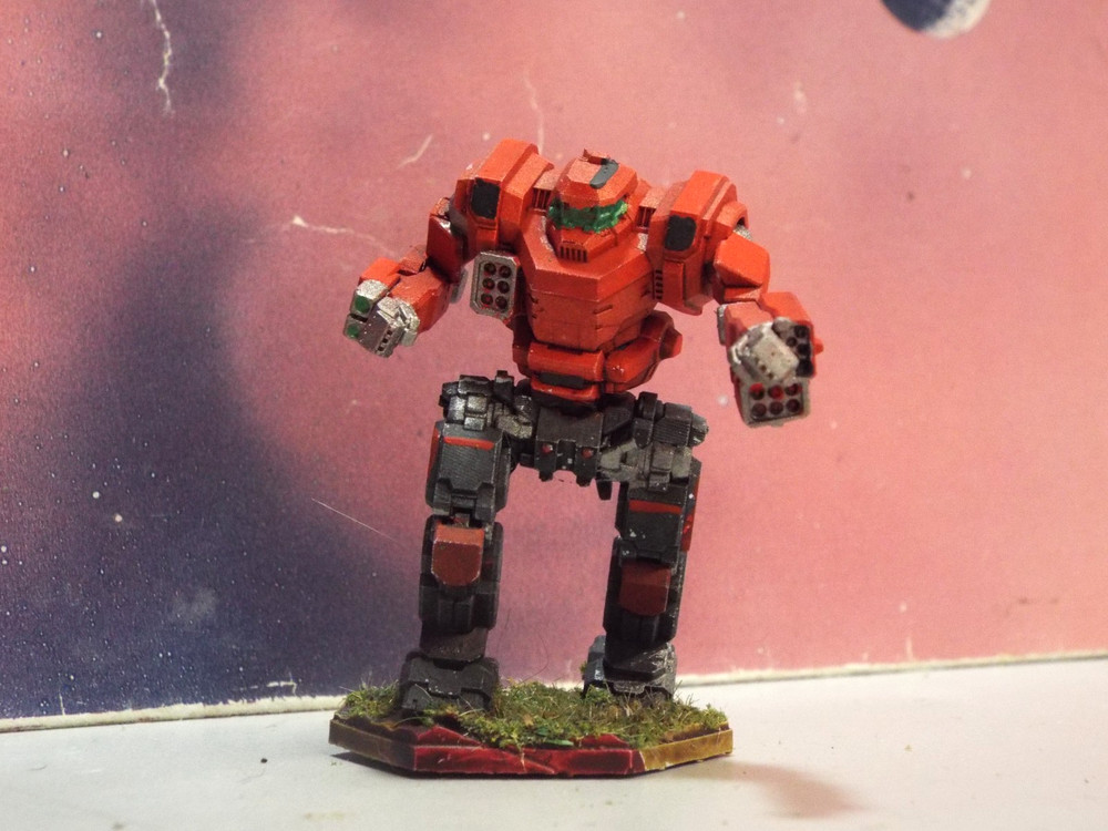 BATTLETECH KINTARO MECH (3D RESIN, PAINTED)