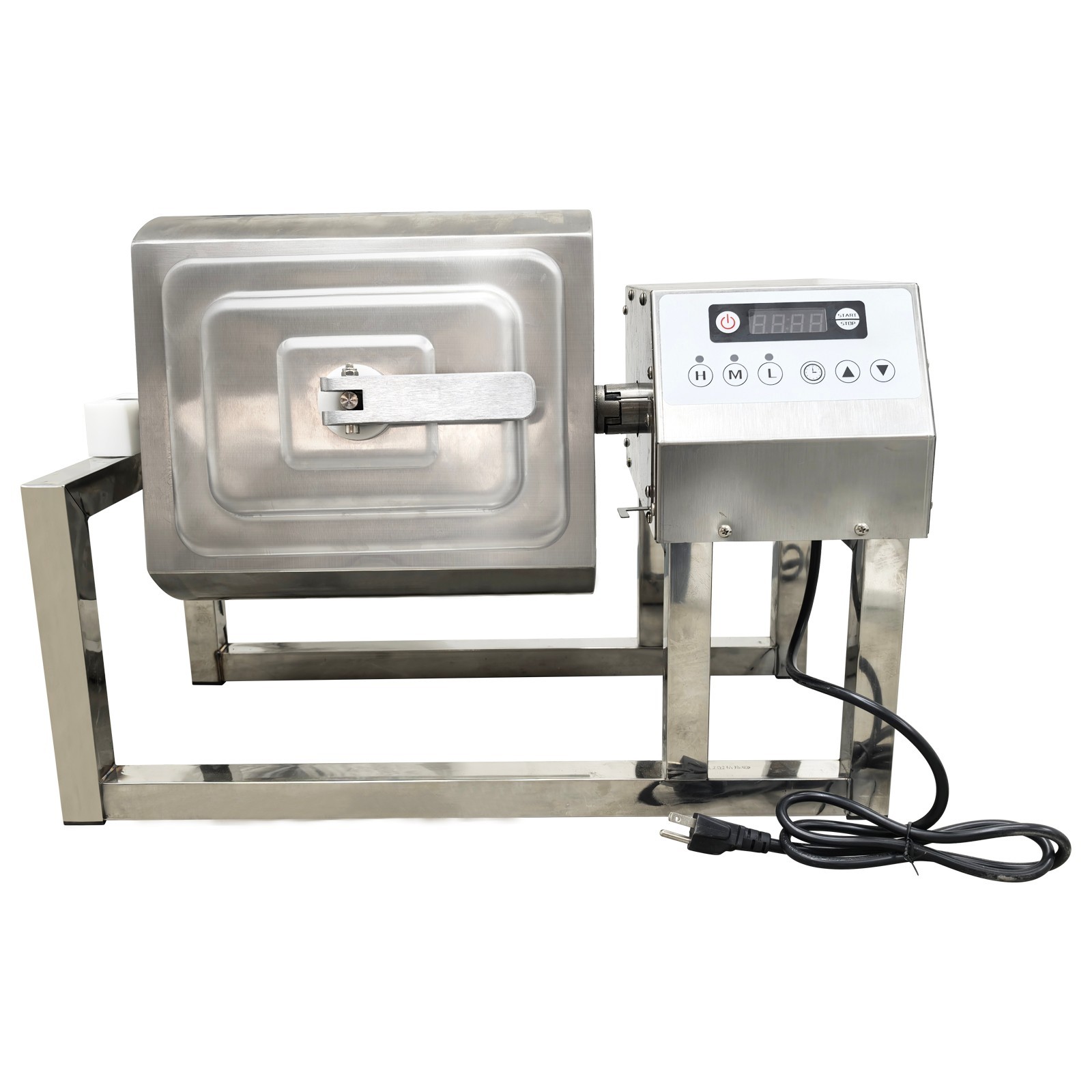 Used 15L MeatVegetable Tumbler Marinator Rotatable Commercial Marinating Machine
