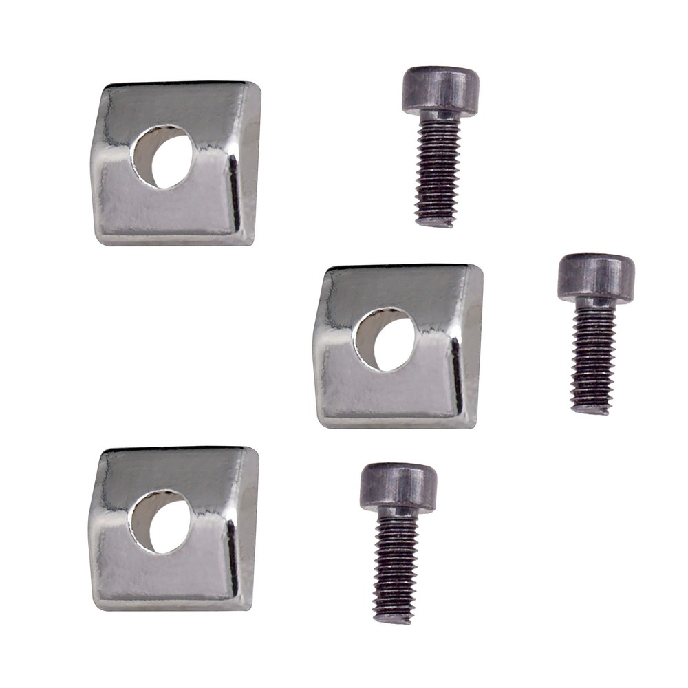 3*Nut Blocks & 3*Screws For Electric Guitar Tremolo Bridge Strings Locking