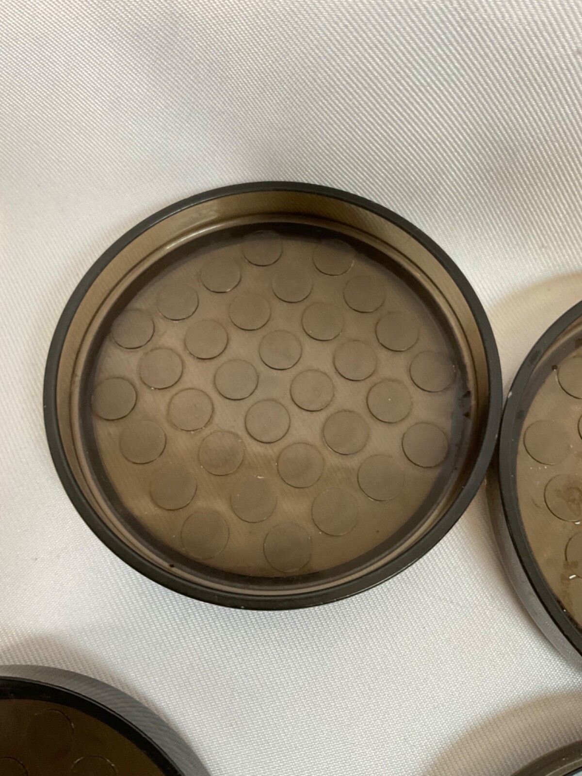 MCM Dansk Coasters Denmark Gray Acrylic 4