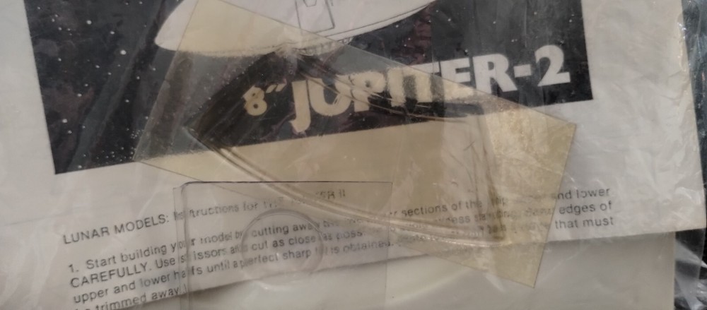 Lunar Models Jupiter II 8" Diameter W/Alpha Moonbase. Read Description