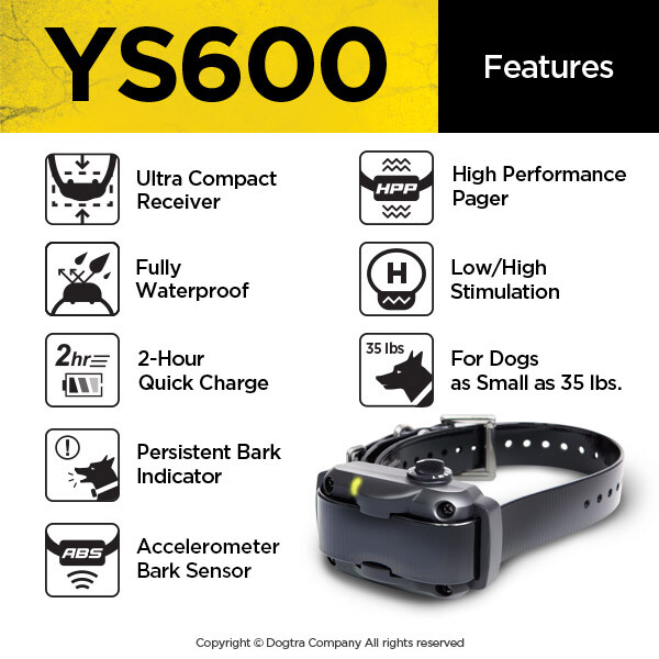 Dogtra - YS600 - No Bark Collar