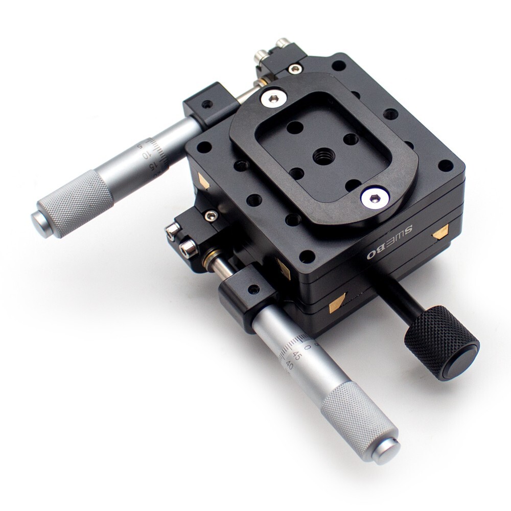 XY Axis Micrometer Fine-tuning Slide Accuracy 0.01MM Macro Displacement Platform