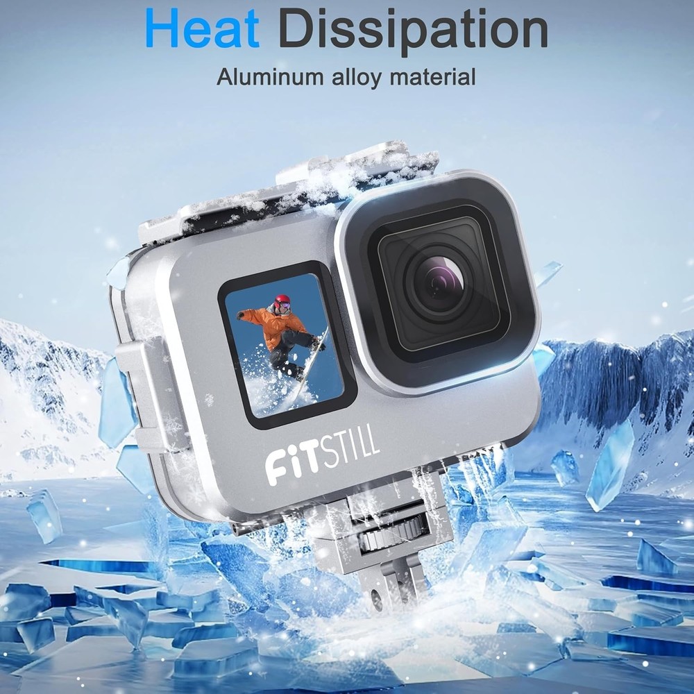 GoPro Hero 9-13 Black Protective Shell Dive Kit