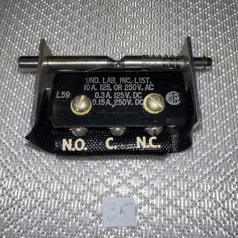 1AC6 MICRO SWITCH SWITCH INTER LOCK 15A 125 VAC SPDT