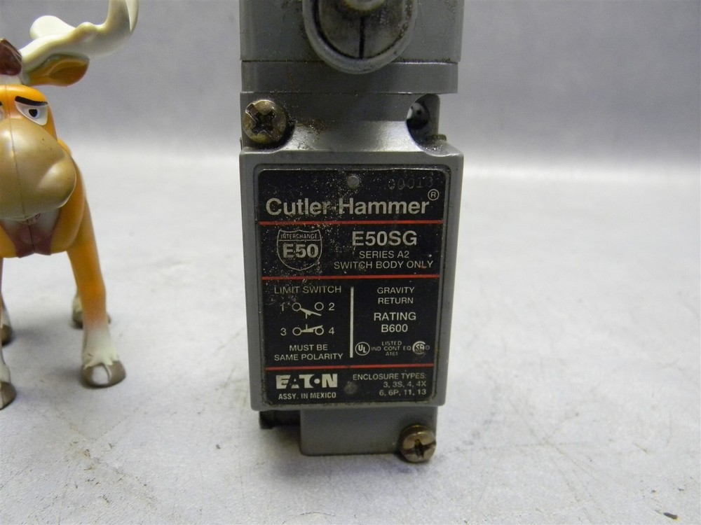 Cutler Hammer E50SG Ser A2 Limit Switch E50DR1 Ser A1 E50KL377 Ser A1