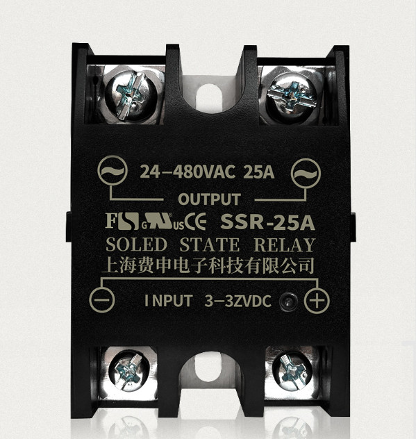 Single-phase solid state relay SSR-25 10A~90A solid state relay DC control AC