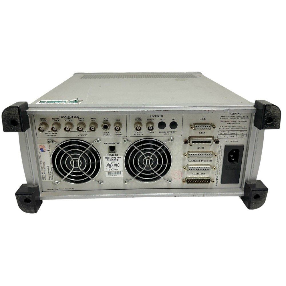 Microwave Logic ST112 SONETest Transceiver –OC-1, OC-3, OC-12 – TESTED & WORKING