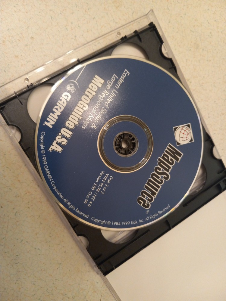 GARMIN MapSource MetroGuide USA v3.00 - 2-Disc Set