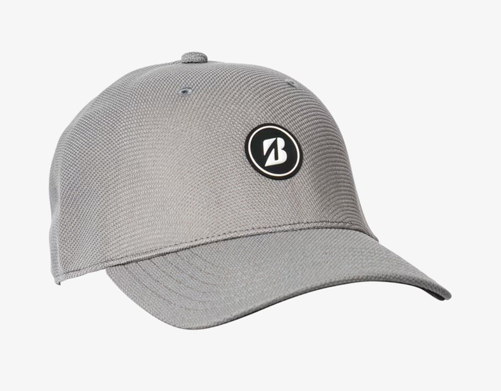 NEW 2025 Bridgestone One Touch Gray Adjustable Golf Hat/Cap