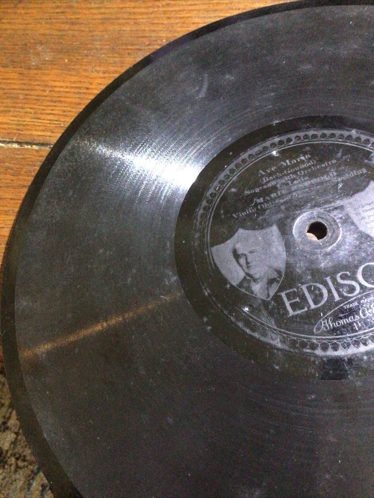 Thomas Edison Record Of Ave Maria