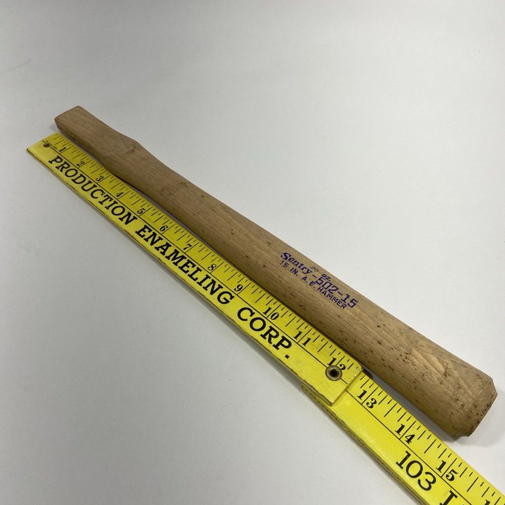 Vintage Sentry A. E. Replacement Hammer Handle 502-15 15” 20 Oz