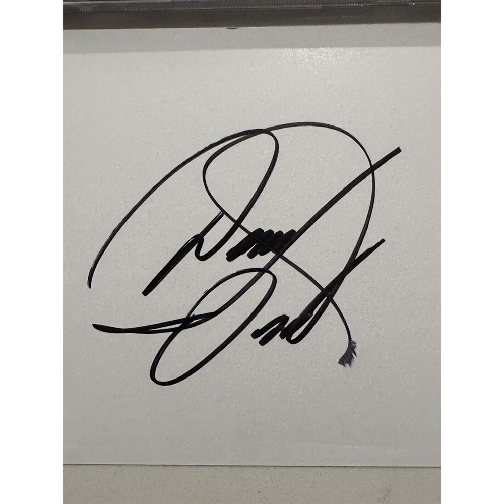 DONNY OSMOND SIGNED START AGAIN CD +SIGNED INSERT CARD AUTOGRAPHED