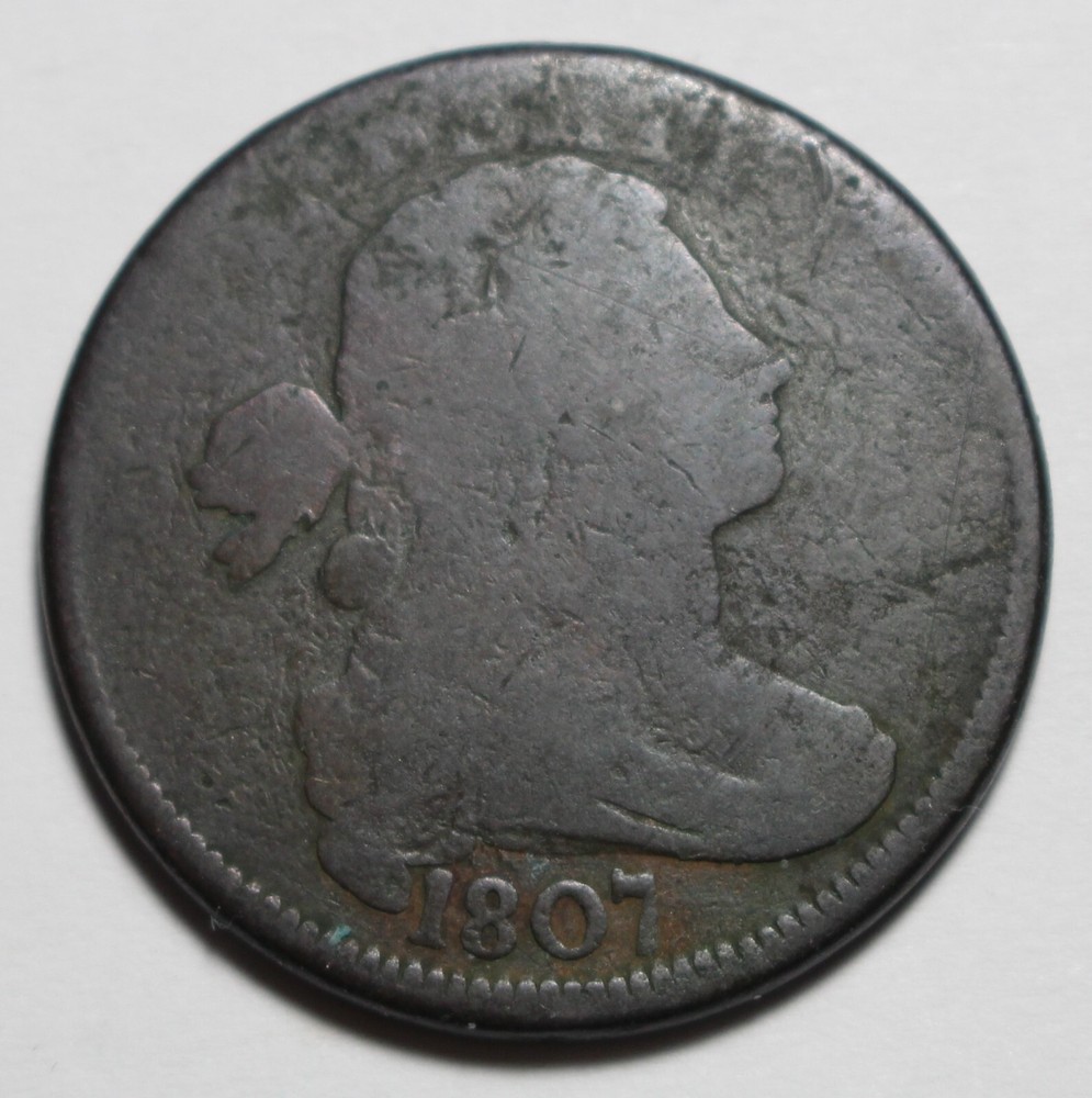 1807 Large Cent M473