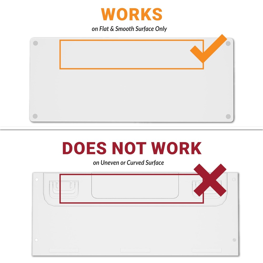 ESC Flip Pro Adjustable Keyboard Stand, Extendable Ergonomic Riser with 4 Fee...