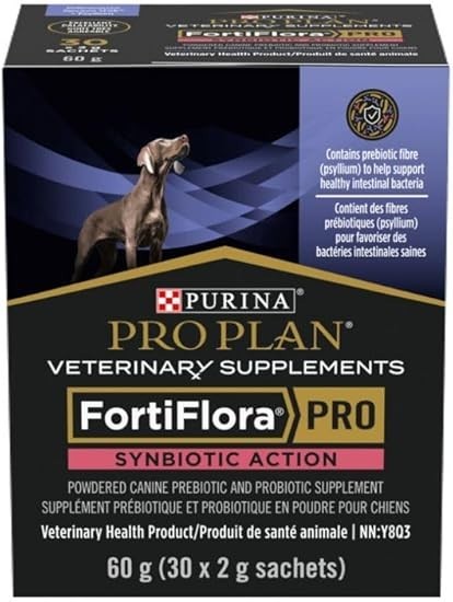 Purina FortiFlora PRO SA Synbiotic Action Dog Probiotic Supplement 1 box/30 pack