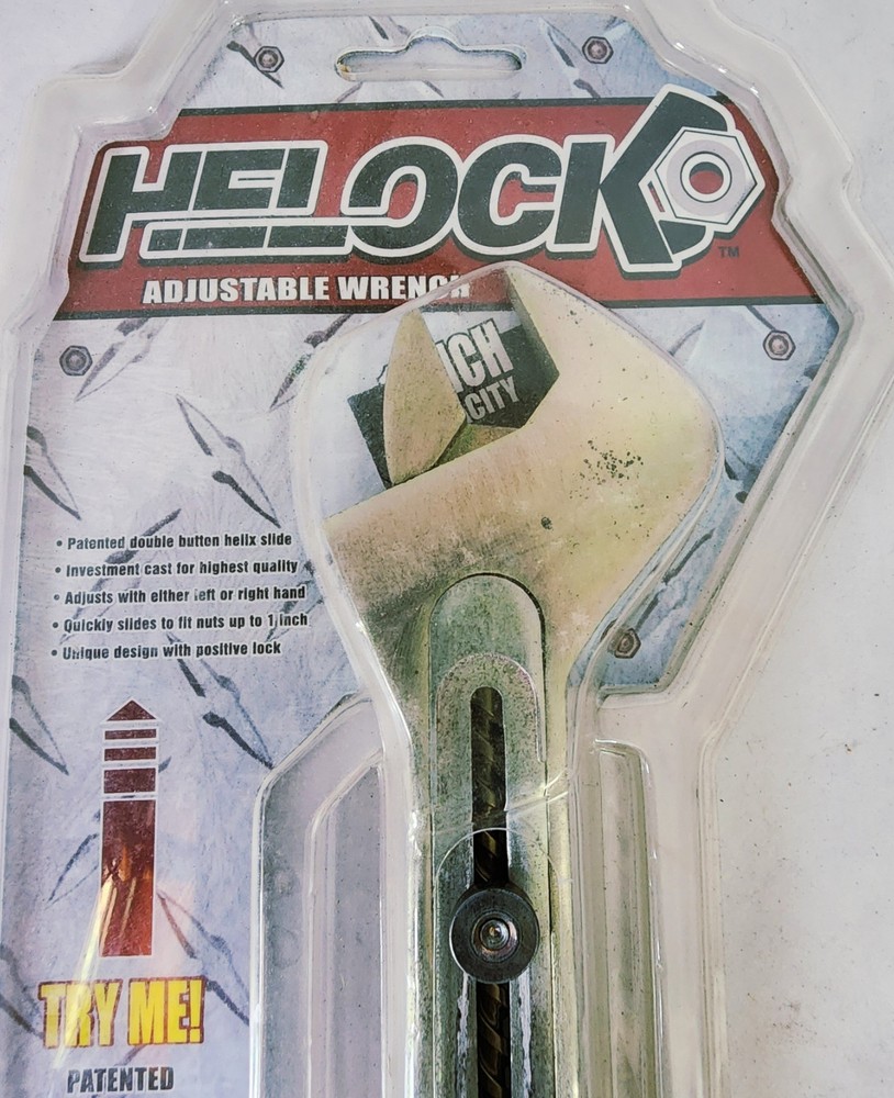 Helock 8" Adjustable Wrench Helix Slide