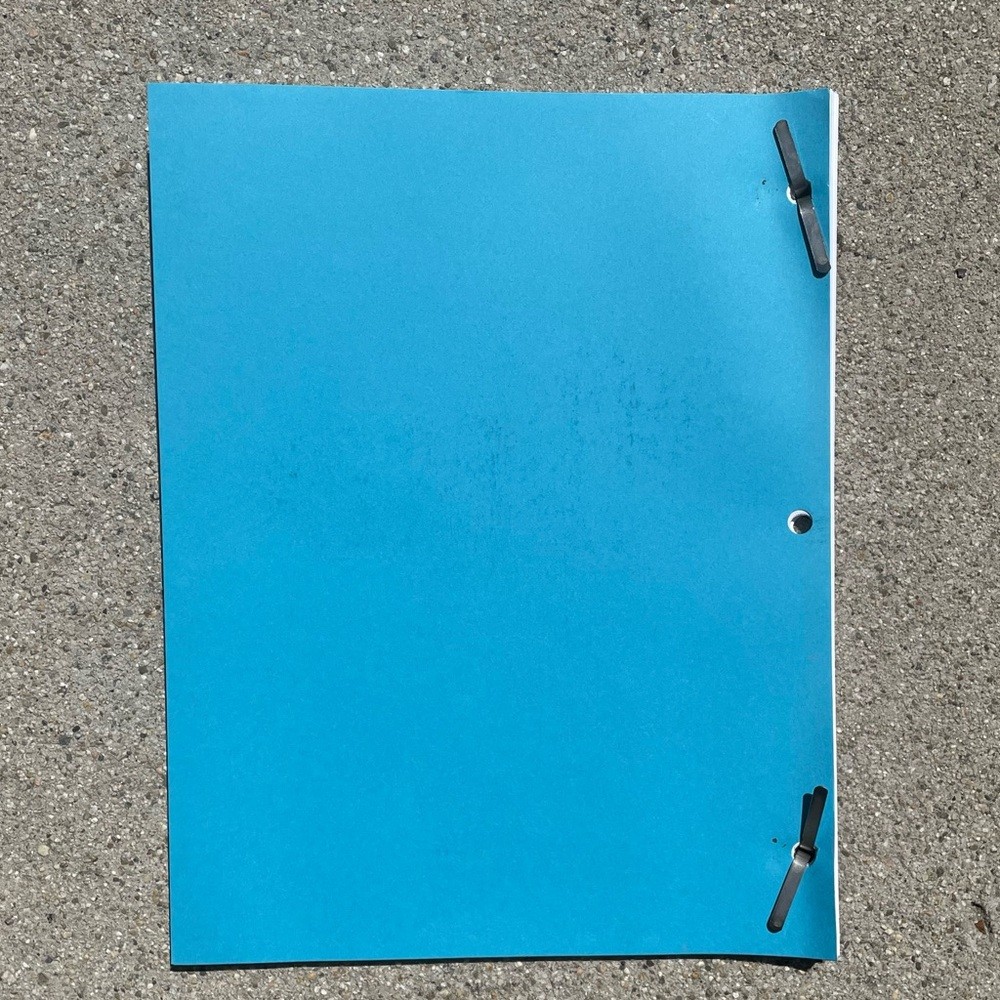 American Dad Scott Grimes Steve Smith 2007 Production Used Table Draft Script