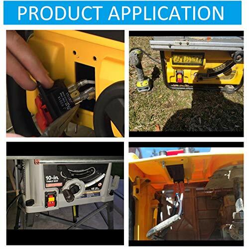 Table Saw Switch Replacement Compatible Ryobi Craftsman,Safety Power Switch,125V