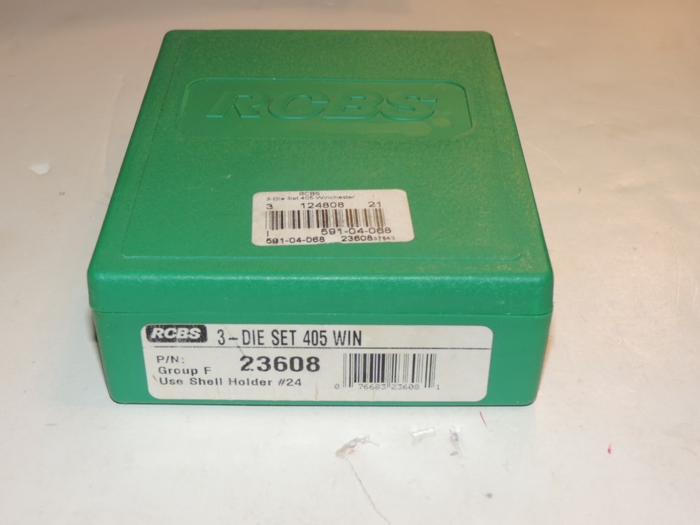 NEW RCBS .405 Win 3 DIE SET #23608 DIES