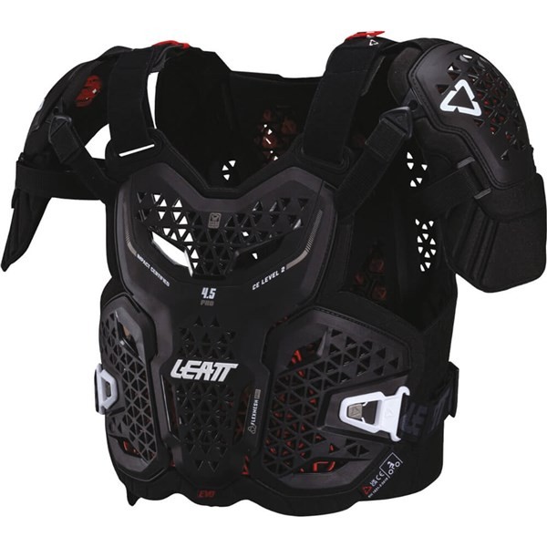 Leatt 4.5 Pro Evo Chest Protector, Black