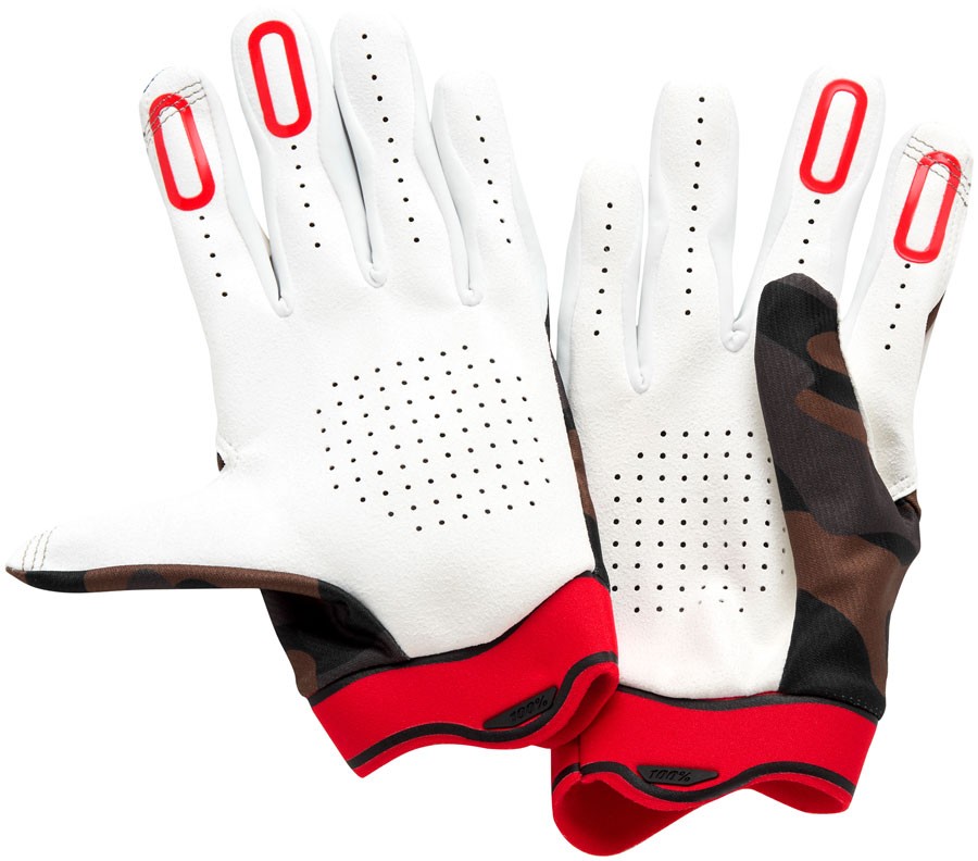 100% Itrack Gloves - Camo, X-Large