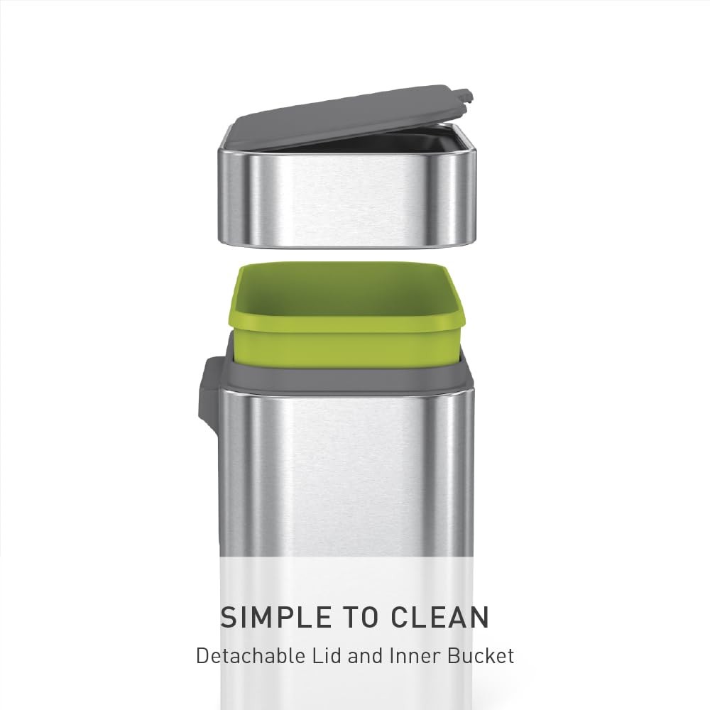 Reduce Kitchen Waste Odor - simplehuman 4L Compost Caddy