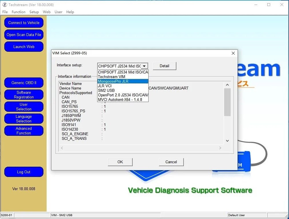 PARANNIC Mini VCI J2534 Cable V18.00.008 Latest Version, OBD2 Cable...