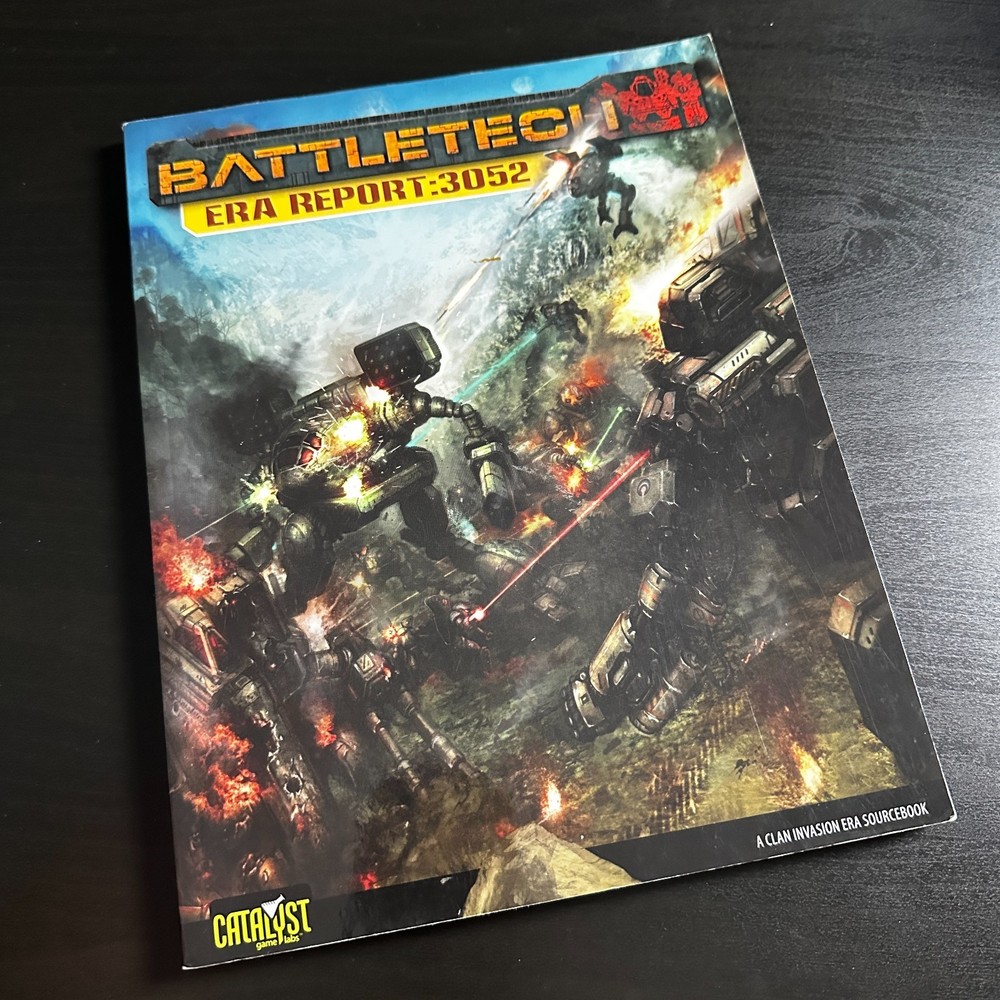 BattleTech 35220: Era Report 3052 Sourcebook OOP Catalyst