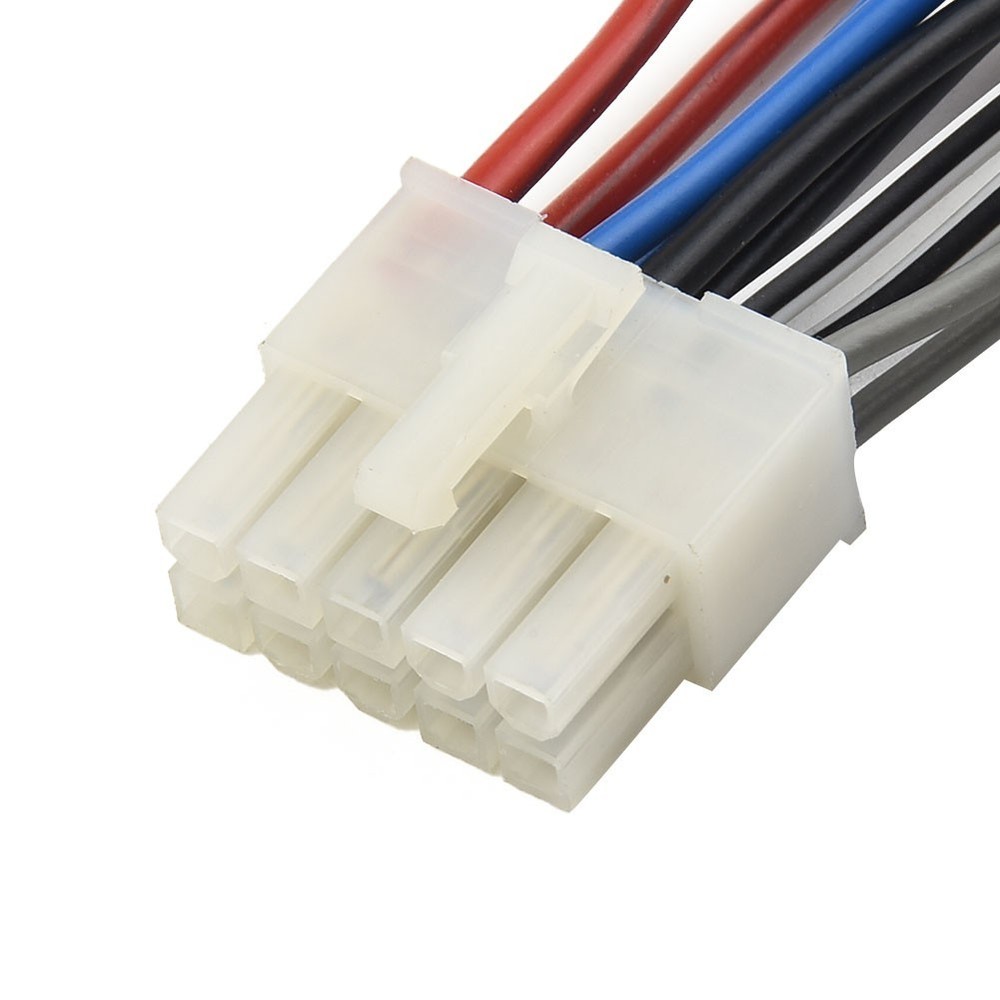 Upgraded Power Input Solution 10 Pin Speaker Wire Harness for Dual TBX10A