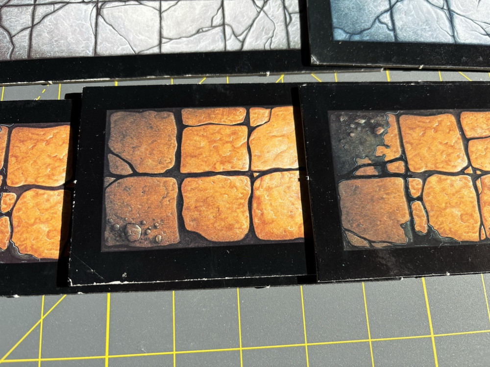 Games Workshop | Warhammer Quest | (5) Warhammer Quest Passage Tiles (Only)