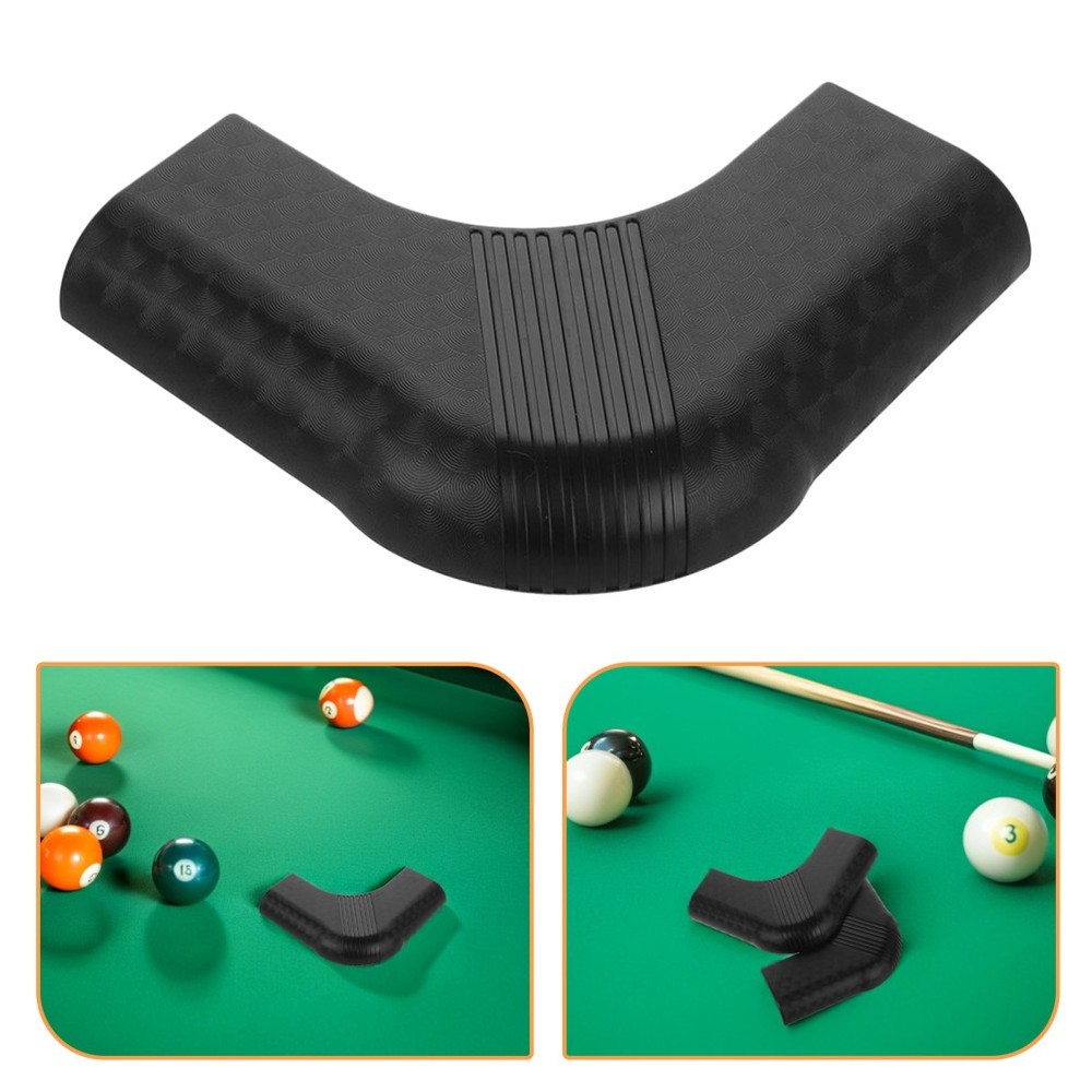 6 Pcs Pool Table Bumpers Corner for Billiard Tables Guards with Nylon
