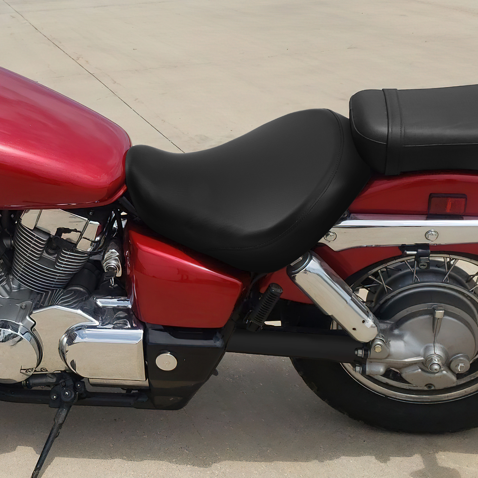 Front Driver Rear Passenger Seat Fit For Honda Shadow Aero 750 VT750C 2004-2024