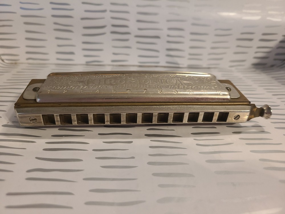 Vintage M Hohner harmonic “The Super Chromonica”