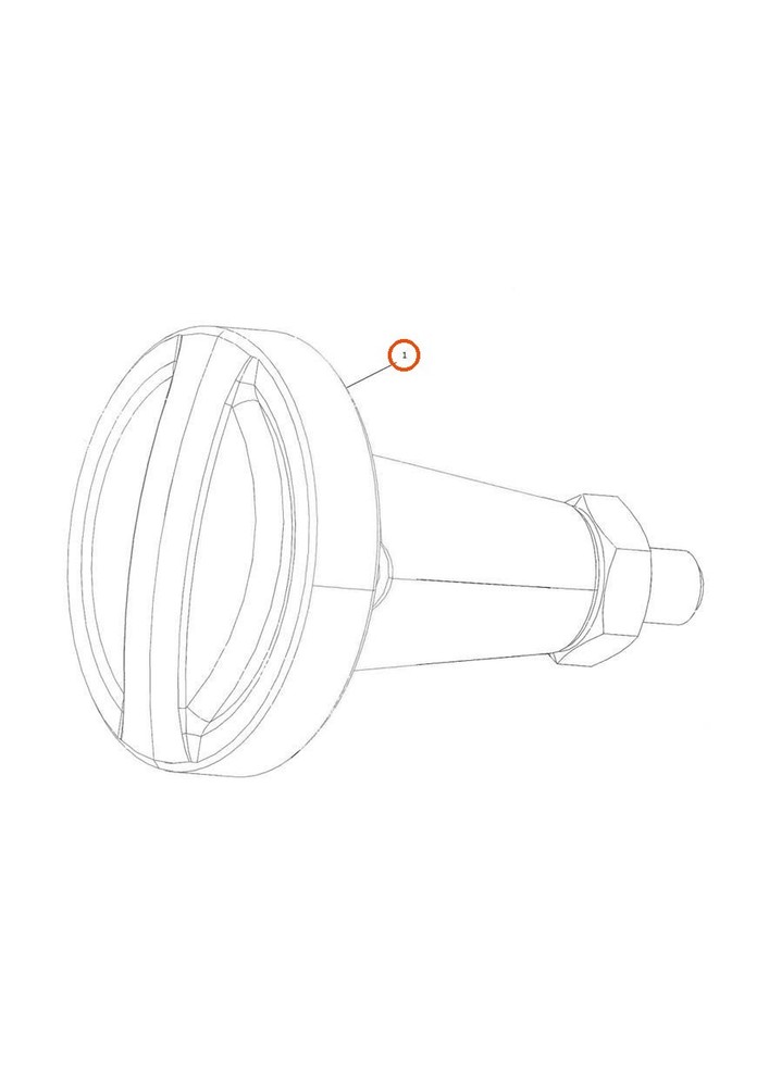 Triumph A9610532 - Machined Choke Knob