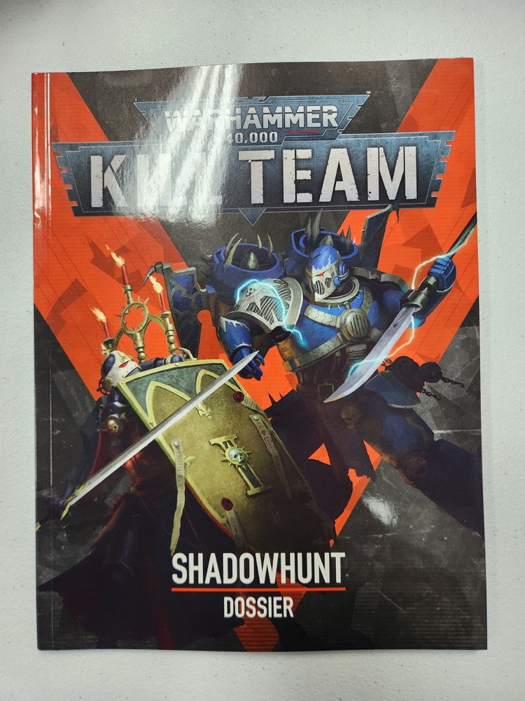 Warhammer 40000 40K Kill Team Shadowhunt Dossier good cond 41626 A